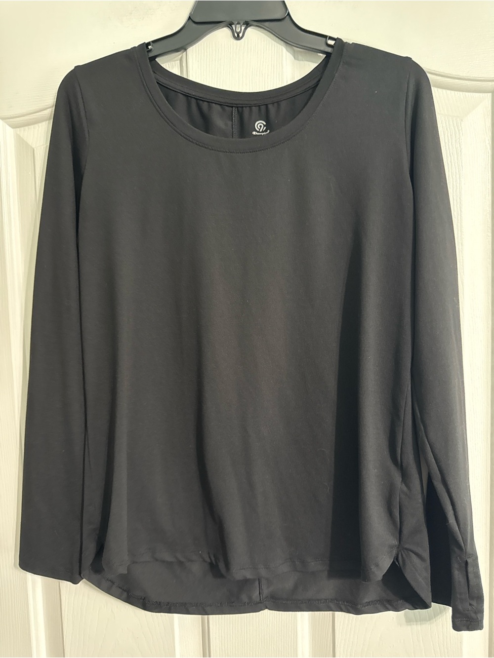 Champion Black Long Sleeve Women's Tee